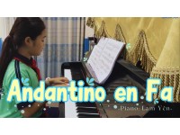 Andantino en Fa piano - Lam Yên | Lớp nhạc Giáng Sol Quận 12
